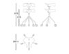 Схема Стул B.D (Barcelona Design) CHAIRS AND STOOLS BINARIA 1 Лофт / Фьюжн / Винтаж / Ретро