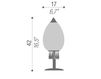 Схема Лампа настольная  Aiardini 2015 110/LTA/P/1L Лофт / Фьюжн / Винтаж / Ретро