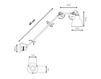 Схема Светильник настенный La Lampe Gras by DCW éditions GRAS LAMPS 304 L 60 BL-BL-COP Современный / Скандинавский / Модерн
