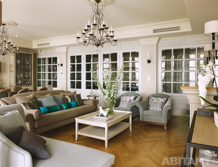 Интерьер квартиры на Кутузовском проспекте. Abitant Москва