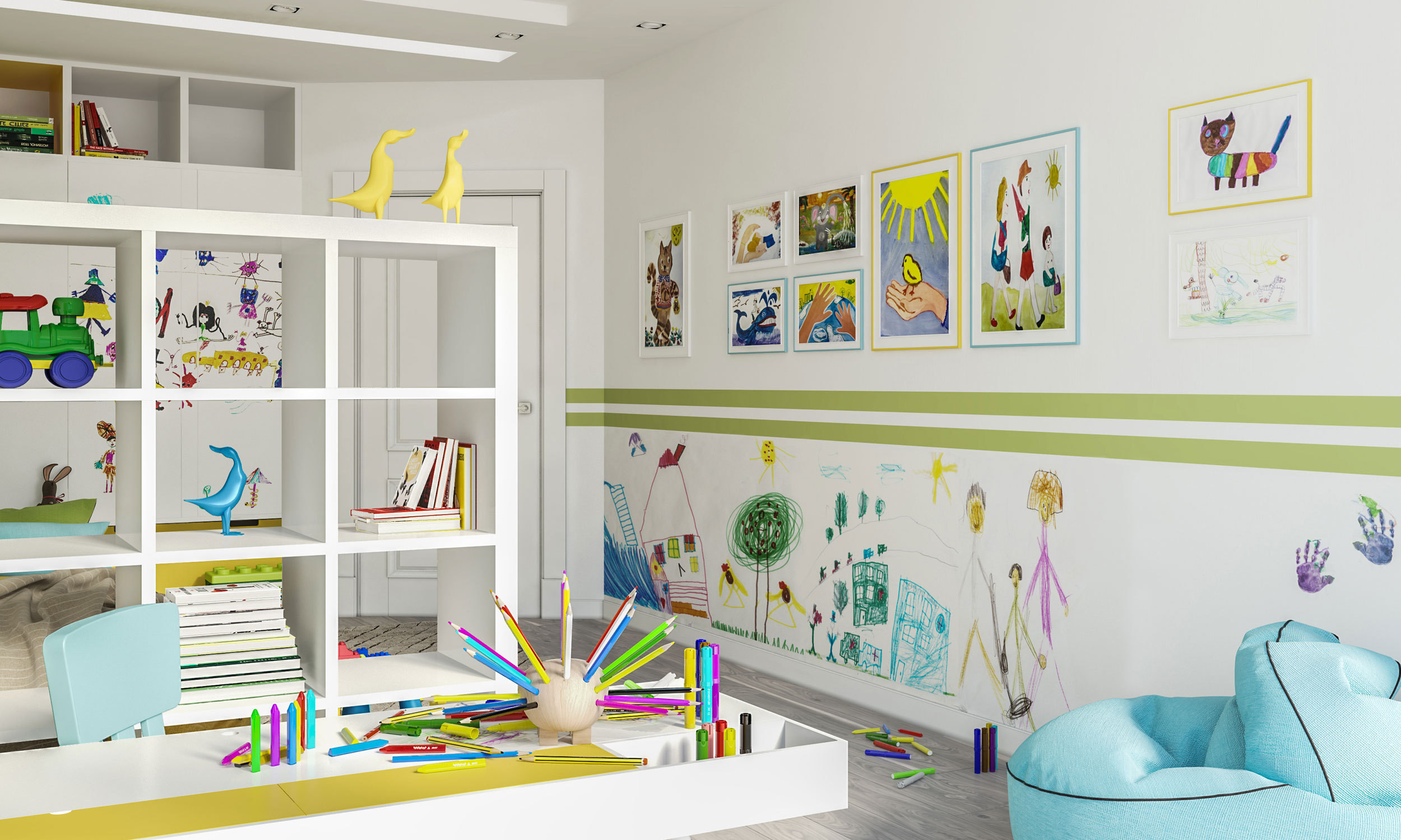 Творческая комната для детей