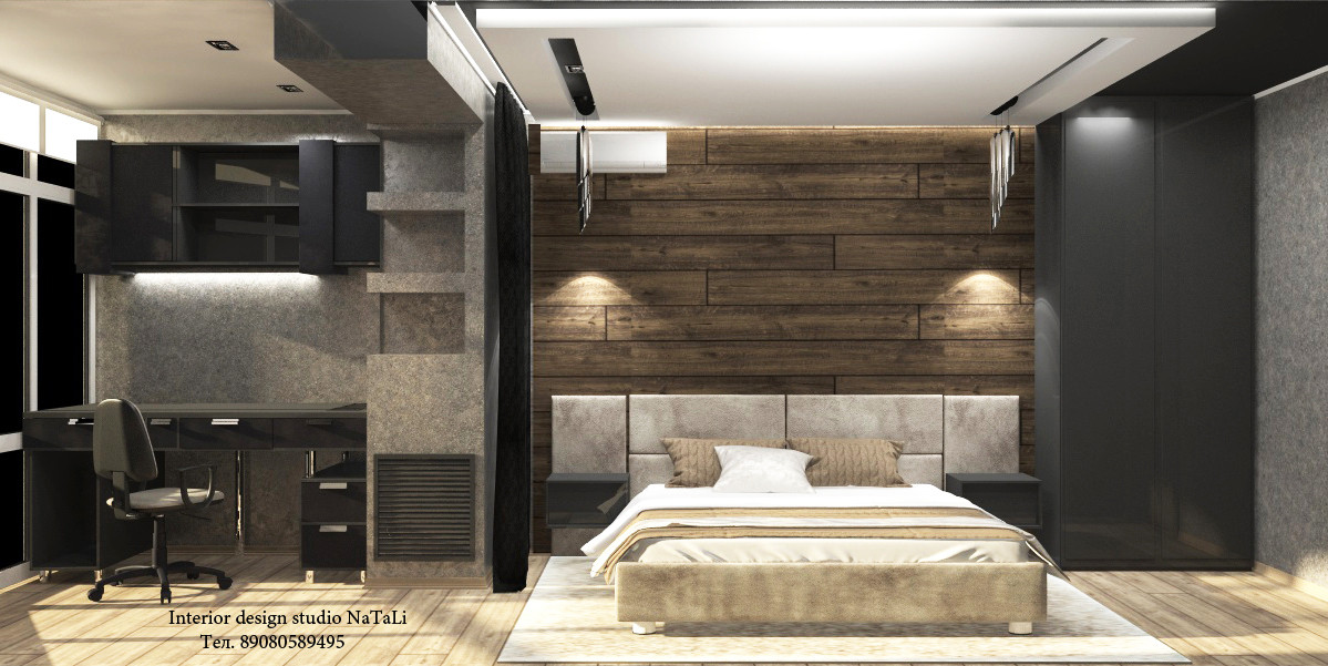 Дизайн спальни в современном стиле. Особенности. Проекты