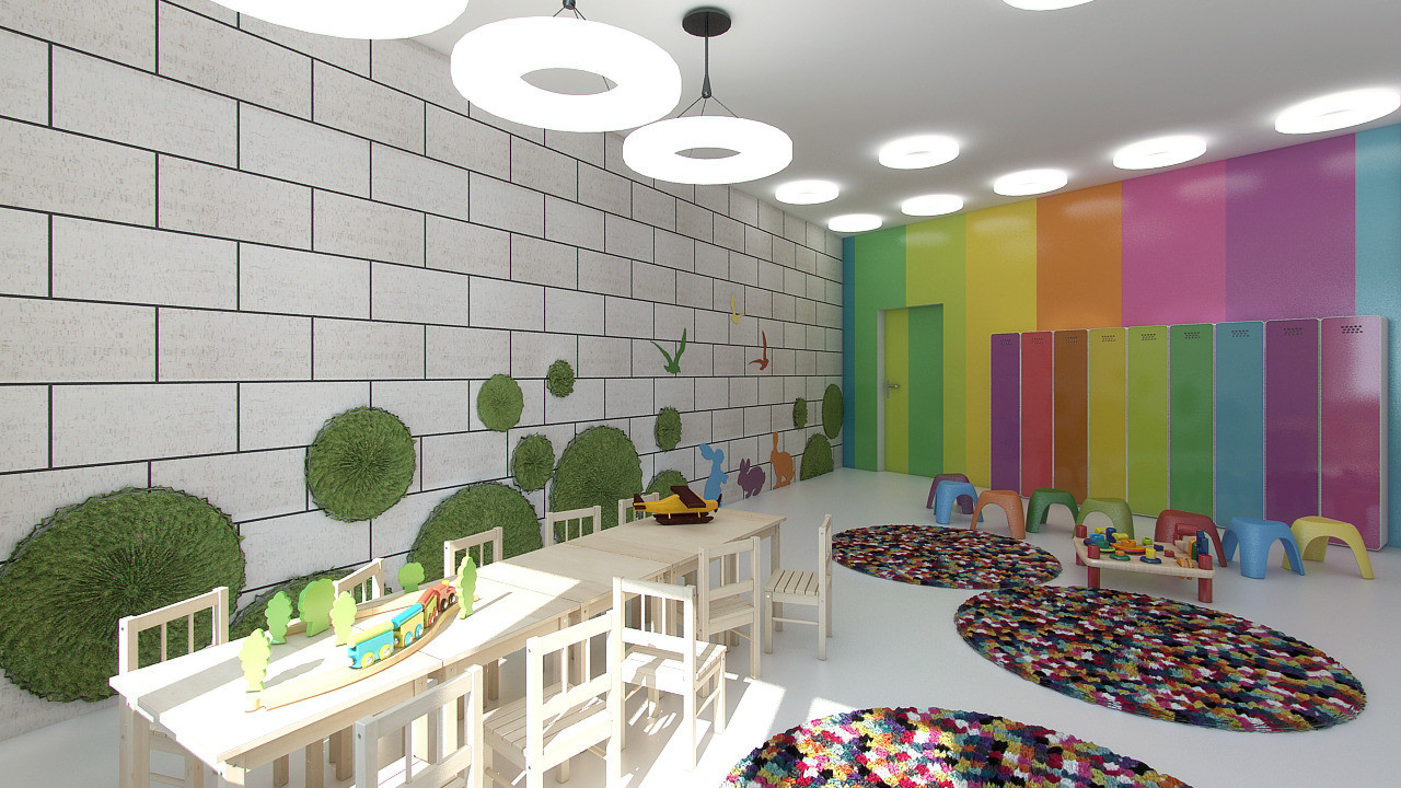 Дизайн интерьера детского сада: секреты и нюансы